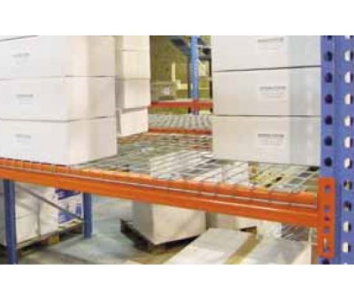 Plancher métallique en fil d&rsquo;acier – Platelage ajouré pour rayonnage – Capacité 300 à 1000 kg 1