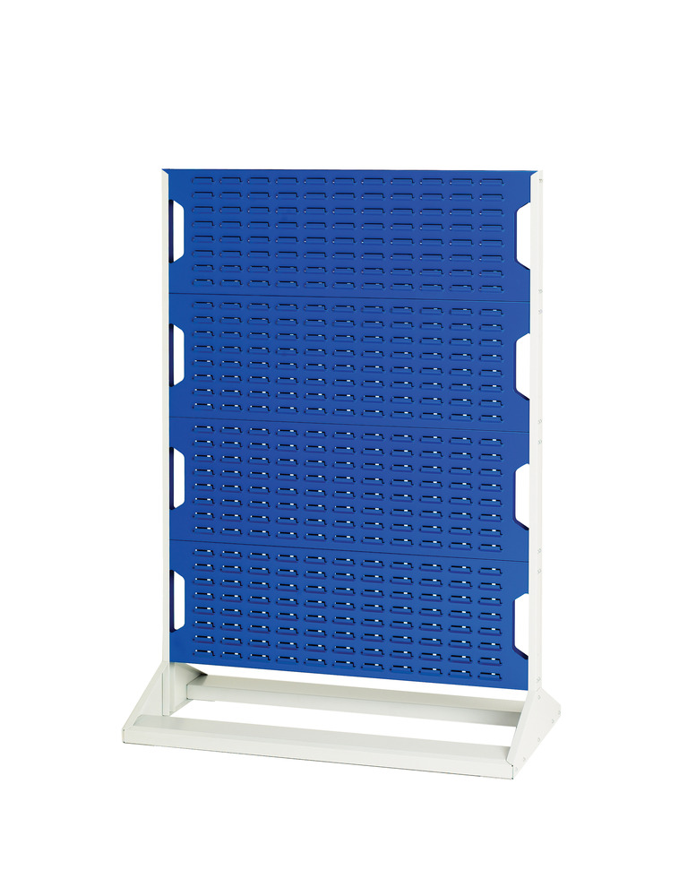 Rack à Bacs Fixe Double Face 16917121.11V – 8 Panneaux – 1000x550x1450 mm – Acier - Image 1