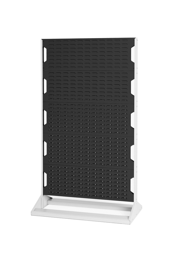 Rack à Bacs Fixe Double Face 16917122.19V – 10 Panneaux – 1000x550x1775 mm – Acier - Image 1