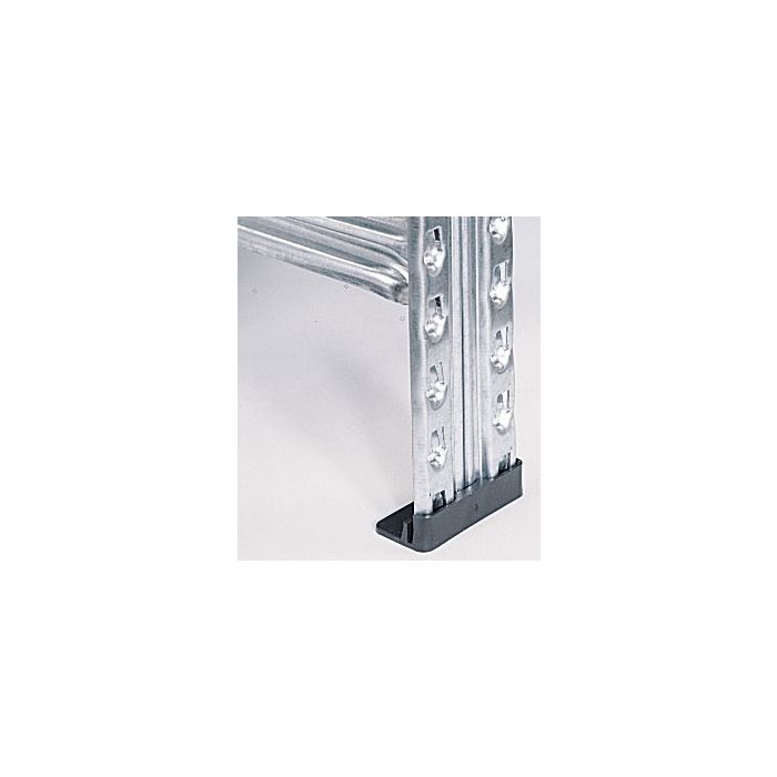 Pied plastique pour échelle de rayonnages GALVASTAR et GALV&rsquo;ARCHIVES – L. 75 x P. 18 x H. 34 mm 1