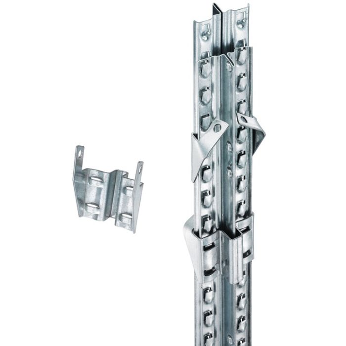 Liaison de blocage pour montants doubles pour rayonnage GALVASTAR – Accessoire de jumelage d&rsquo;échelles 1