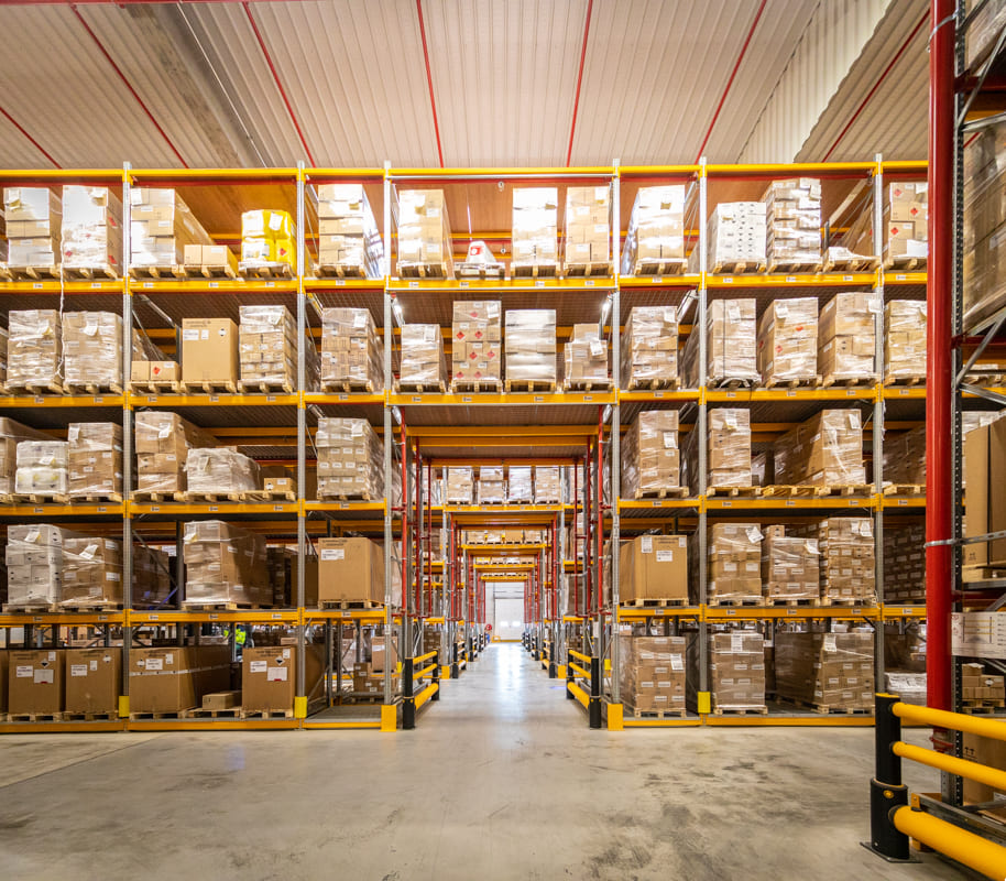 Rack à palettes modulaire PROPAL 3 – Palettier industriel lourd jusqu&rsquo;à 18 tonnes, 10 profondeurs et 28 hauteurs 3
