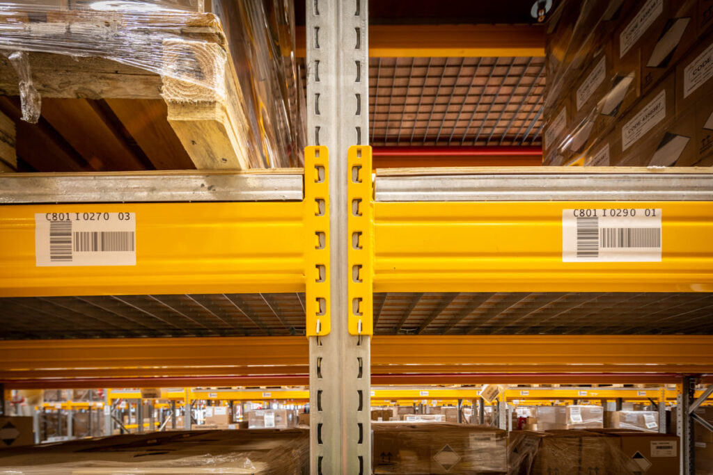 Rack à palettes modulaire PROPAL 3 – Palettier industriel lourd jusqu&rsquo;à 18 tonnes, 10 profondeurs et 28 hauteurs 4