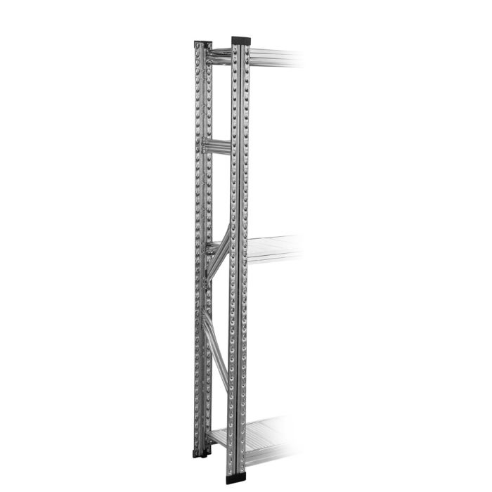 Echelle de rayonnage Galvastar galvanisé H.1576 x P.320 mm – Charge maxi 1500 kg 1