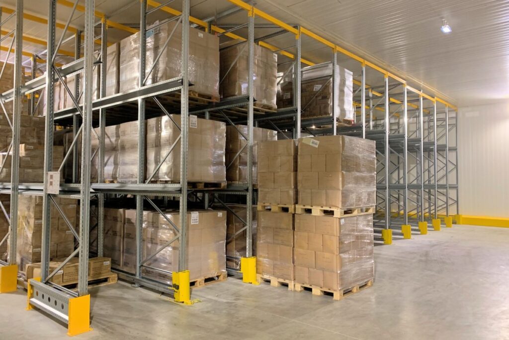 Rack à palettes Propal 3 – Système d&rsquo;accumulation LIFO pour stockage optimisé sans allées de circulation - Image 1