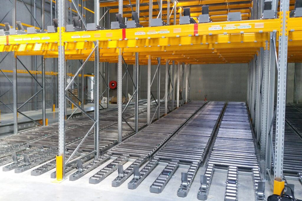 Palettier dynamique lourd PRODYN+ – Stockage dynamique gravitaire pour palettes jusqu&rsquo;à 1200 kg - Image 2