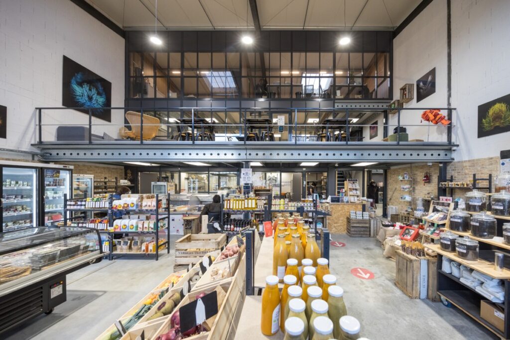 Plateforme pour bureaux et mezzanine ERP Proplus LP3 – Structure modulable certifiée EN1090 et marquée CE 1