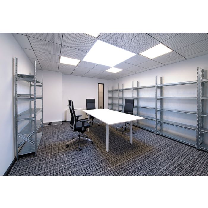 Rayonnage Galvastar L.1200 x P.400 mm Départ – 5 niveaux, charge 180 kg/tablette, galvanisé 2