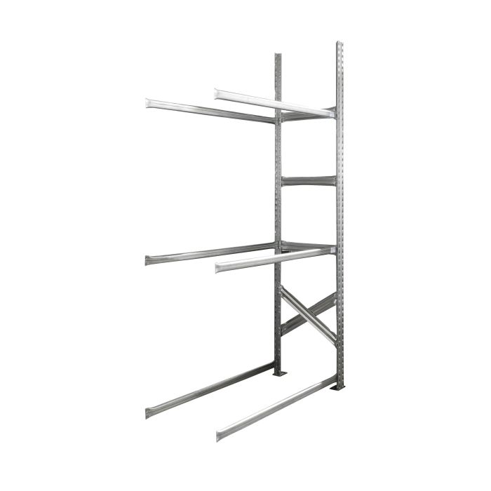 Rayonnage porte pneus kit 3 niveaux P.400 – charge 120 kg par niveau – finition galvanisée 3