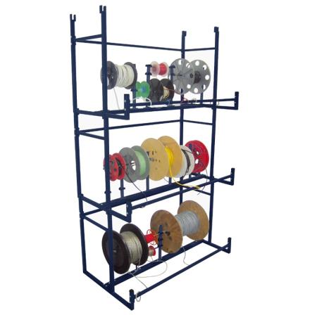 Distributeur de bobine standard BOBI-BOBINES – 3 niveaux pour bobines jusqu&rsquo;à 600 mm et 30 kg 1