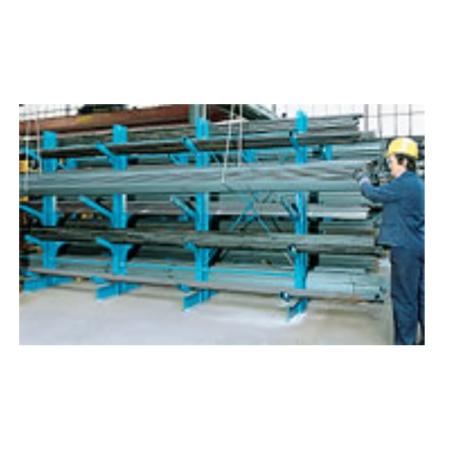 Rack cantilever à bras inclinés – Rayonnage pour charges spéciales – Chargement vertical jusqu&rsquo;à 800 kg par bras et 6 m 1