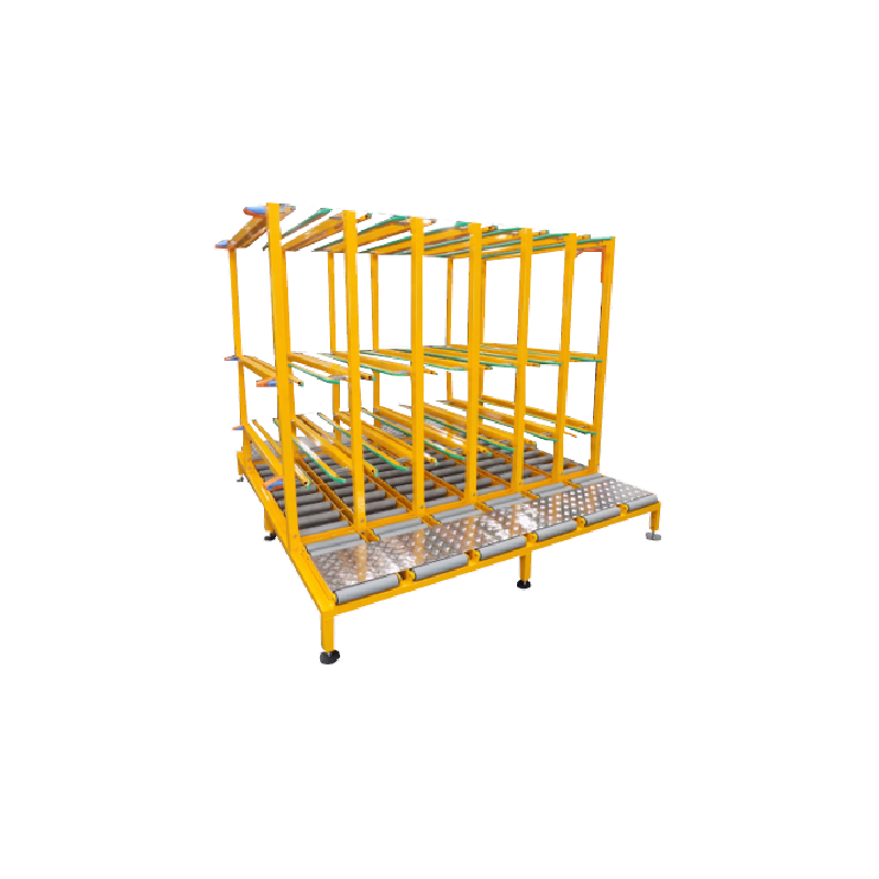 Buffer pour portes panneaux et menuiseries – Rayonnage dynamique fixe sur mesure - Image 1
