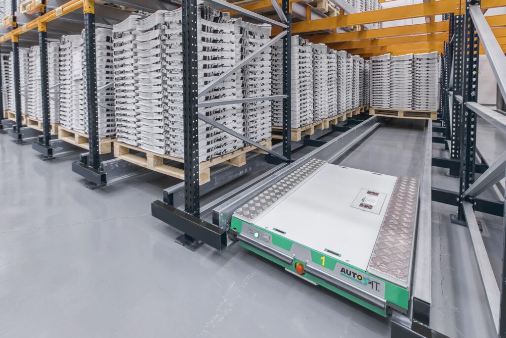 Rayonnage Pallet Shuttle – système de stockage compact avec chariot navette automatisé - Image 4