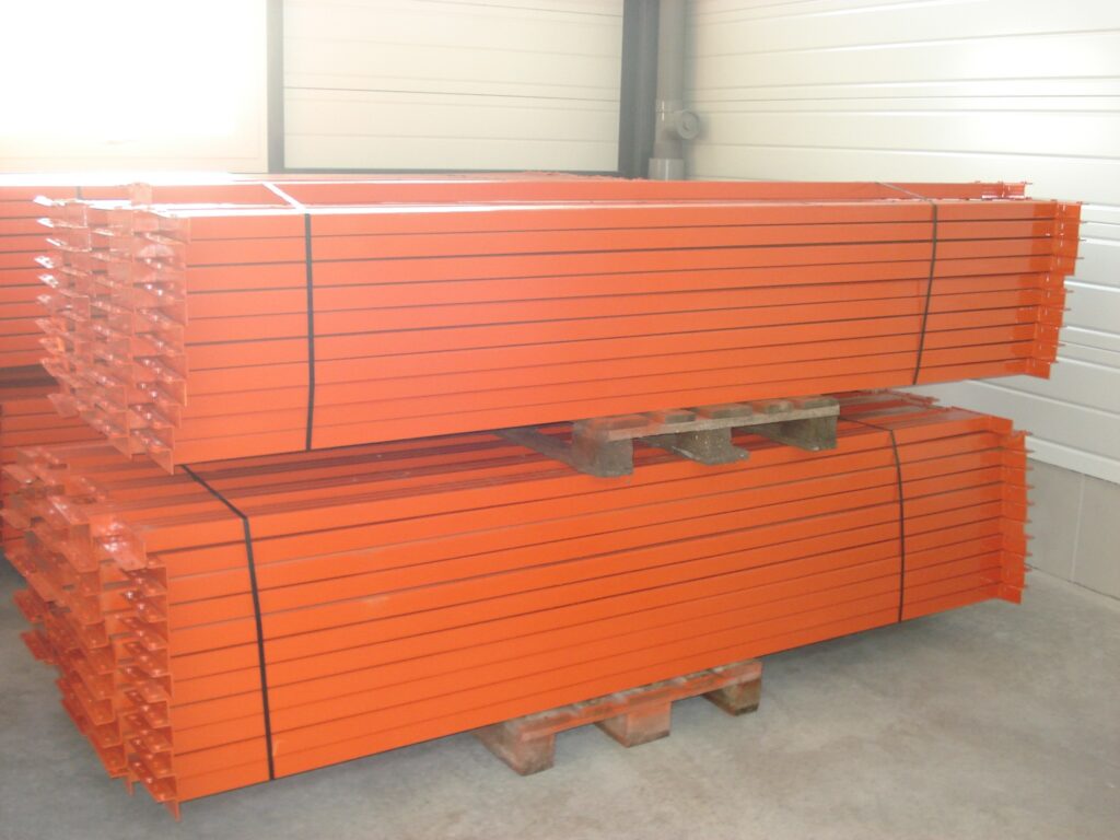 L.2300 mm charge 1500 Kg – Lisses pour racks reconditionné 1