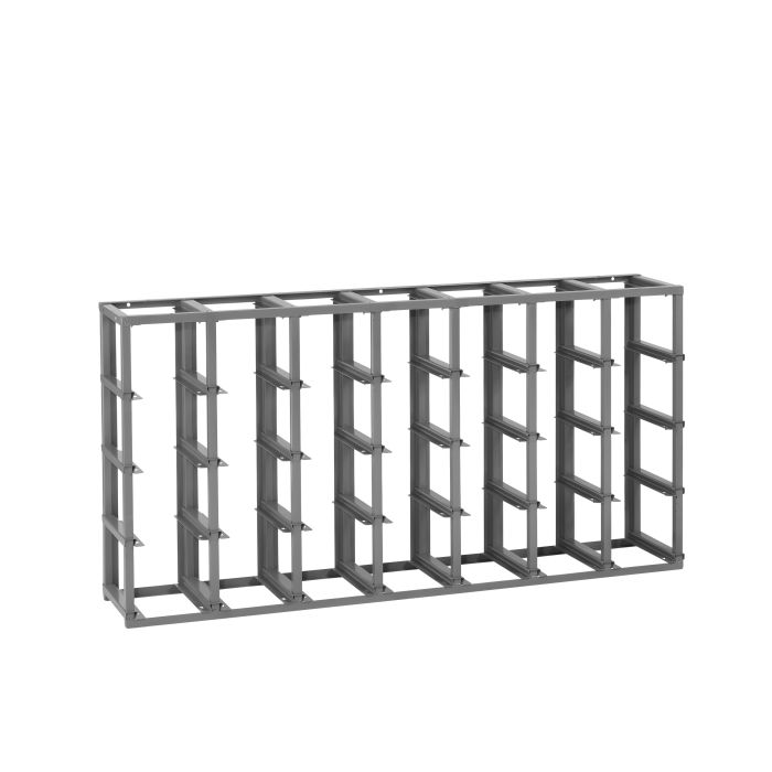 Bâti vide pour rack de rangement 28 postes 12.5 litres – rack de stockage – L. 1765 x P. 310 x H. 885 mm 1