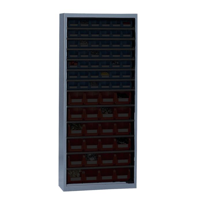 Armoire bac vide H.1655 mm gris sans porte – L700 x P270 x H1655 mm 1