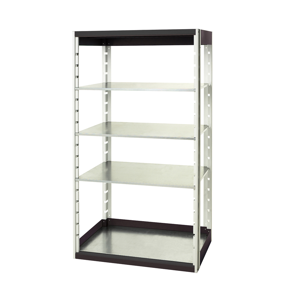 Rayonnage Cubio 10620 – 4 tablettes – acier galvanisé – 1050x650x2000 mm 1