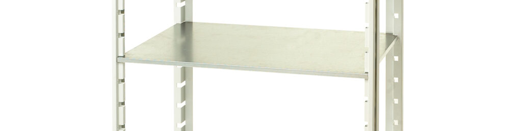 Tablette Rayonnage Cubio 85 – Pour rayonnage 800×525 mm – Acier galvanisé – 753x525x25 mm 1
