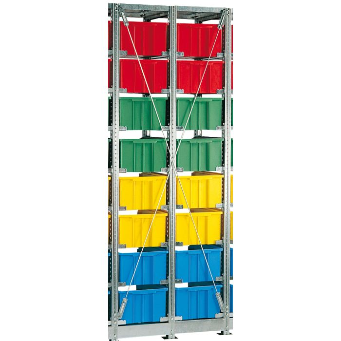 Diagonale de stabilité pour rayonnage TR – L.300 x P.400 mm – Pour rayonnage H. 2010 mm 1
