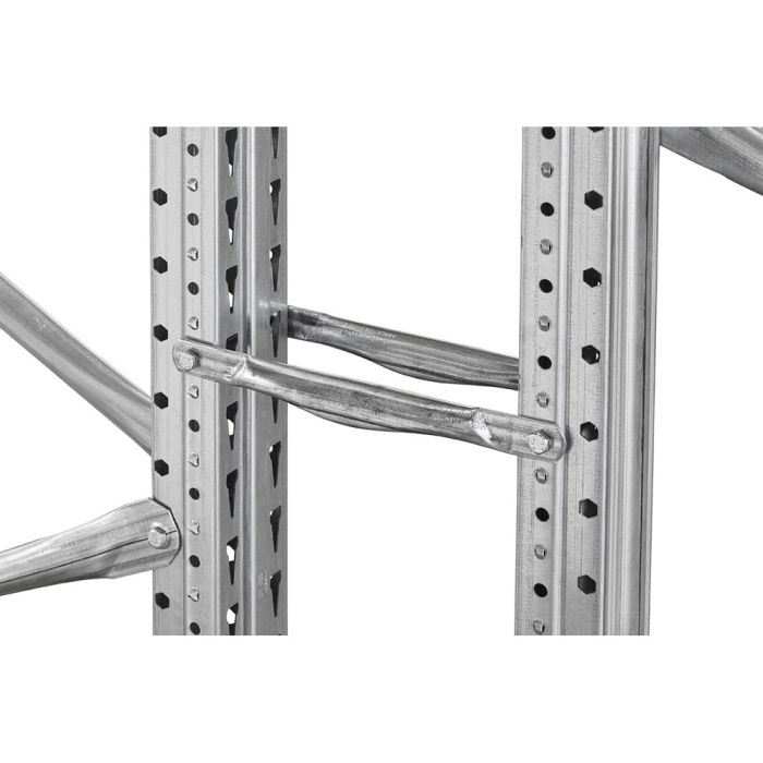 Paire de barres d&rsquo;accouplement pour rack palette Palstar – Longueur 400 mm – Visserie fournie 1
