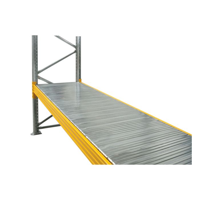 Platelage métallique plein Palstar L.3600 x P.800 mm – 12 tablettes – Charge 900 kg/m² 1