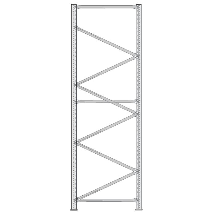 Echelle de rack à palette Palstar 3 SBO 4 – Hauteur 3500 mm, Profondeur 1000 mm, charge maxi 11 tonnes 1