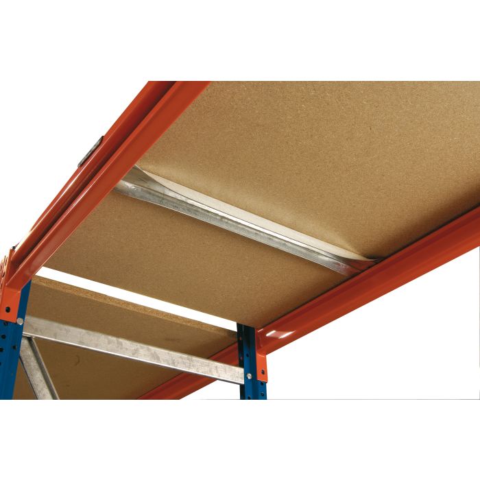 Traverse de renfort 1200 mm pour longeron Z – Rayonnage mi-lourd GV4 – Galvanisé 1