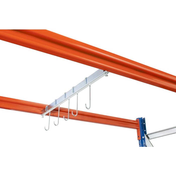 Tube penderie GV4 L.1200 mm – support pour rayonnage mi-lourd 1