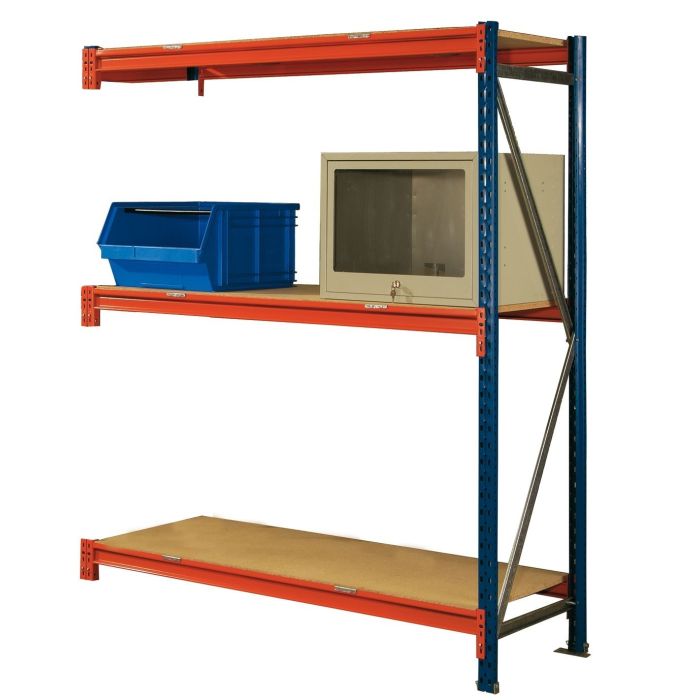 Kit suivant rayonnage GV4 – L.2250 x P.1000 x H.250 mm – 3 niveaux – Charge 660 kg par niveau 1