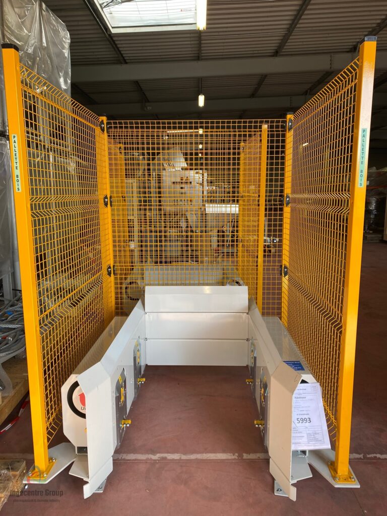 Magasin palettes Toppy Gravity – Capacité 375 kg – 15 palettes max – Format 1200 x 800 x 150 mm 1