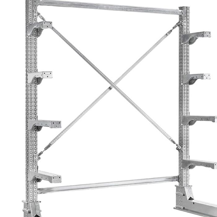 Contreventement Cantistar pour rayonnage de 1200 mm de long 1