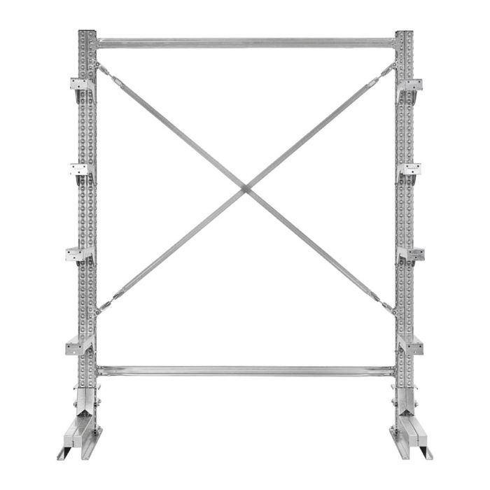 Rayonnage Cantilever léger Simple Face – Élément départ Cantistar – Longueur 1500 mm 1