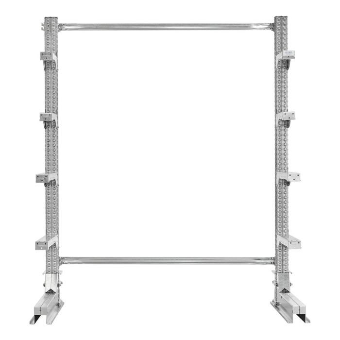 Rayonnage Cantilever léger simple face Longueur 1500 mm – Élément suivant CANTISTAR – Galvanisé 1