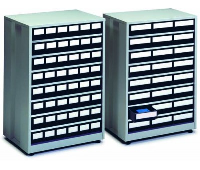 Armoire antistatique ESD pour stockage compact – 2440 ESD ou 4840 ESD – Armoire à bacs 1
