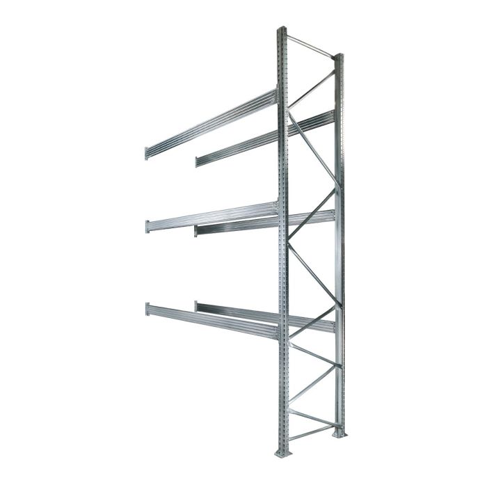 Rayonnage palette kit suivant Palstar Galva 3 niveaux – Charge 3400 kg par niveau – Capacité 12 Euro palettes 1
