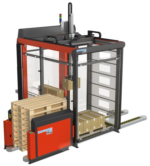 Empileur dépileur de palettes Palmanager Multi – Distributeur semi-automatique pour palettes jusqu&rsquo;à 1200 x 800-1200 mm - Image 4