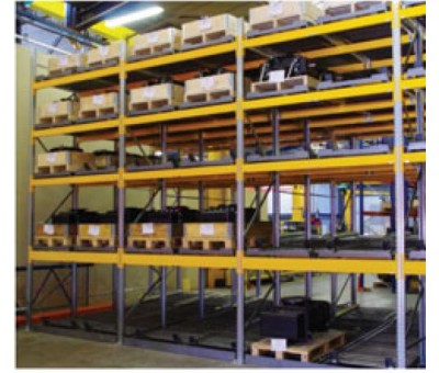 Rayonnage dynamique palette FIFO | FILO – Palettier industriel Prodyn pour stockage gravitaire - Image 1