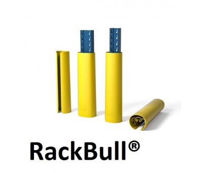 Protection universelle RackBull® pour montant de rayonnage – Hauteur 600 mm – Système antichoc flexible 1