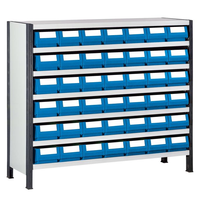 Kit Multibox UNIVERSEL – Rayonnage montable sans vis ni boulon – Longueur 1230 mm – Hauteur 1000 ou 1650 mm 1
