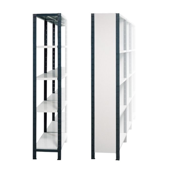 Echelle pour Rayonnage Universel en acier résistant peinture époxy anthracite 1