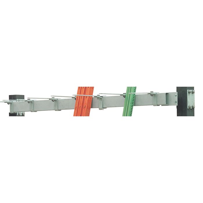Traverse pour porte-barre vertical – Rayonnage pour barres ou tubes – Coloris gris 1