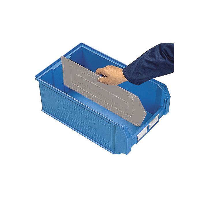 Séparation pour bac à bec – Séparation longitudinale en plastique gris 1