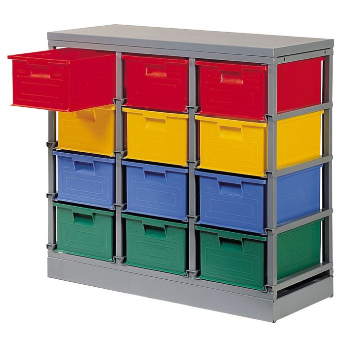 Rack à caisse plastique – Rangement complet avec différentes tailles et litrages 1