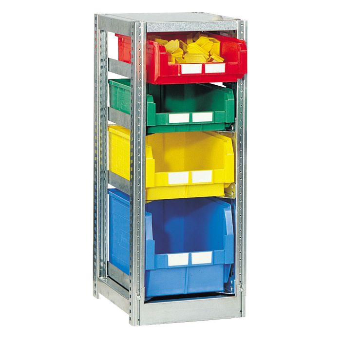 Rayonnage TR 500 x 300 mm pour bacs et caisses plastiques ou métalliques 1