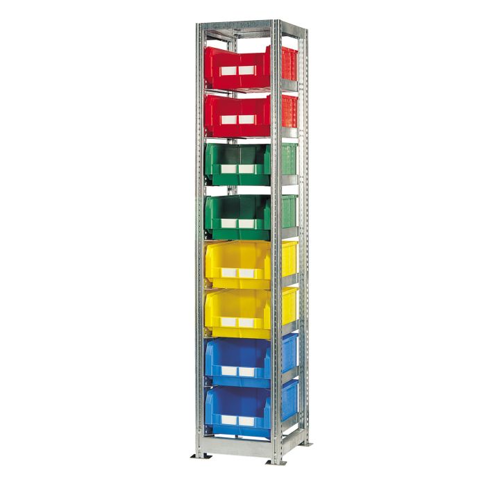 Kit TR bacs 28 litres – Rayonnage avec guides réglables et butées 1