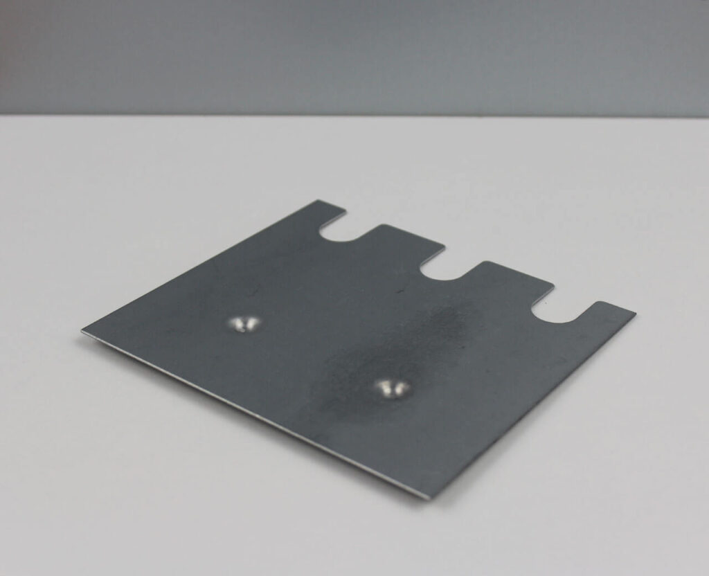 Cale pour ProfilPAL – Rayonnage à palettes – Cale superposable bosselée de 1 ou 3 mm 2