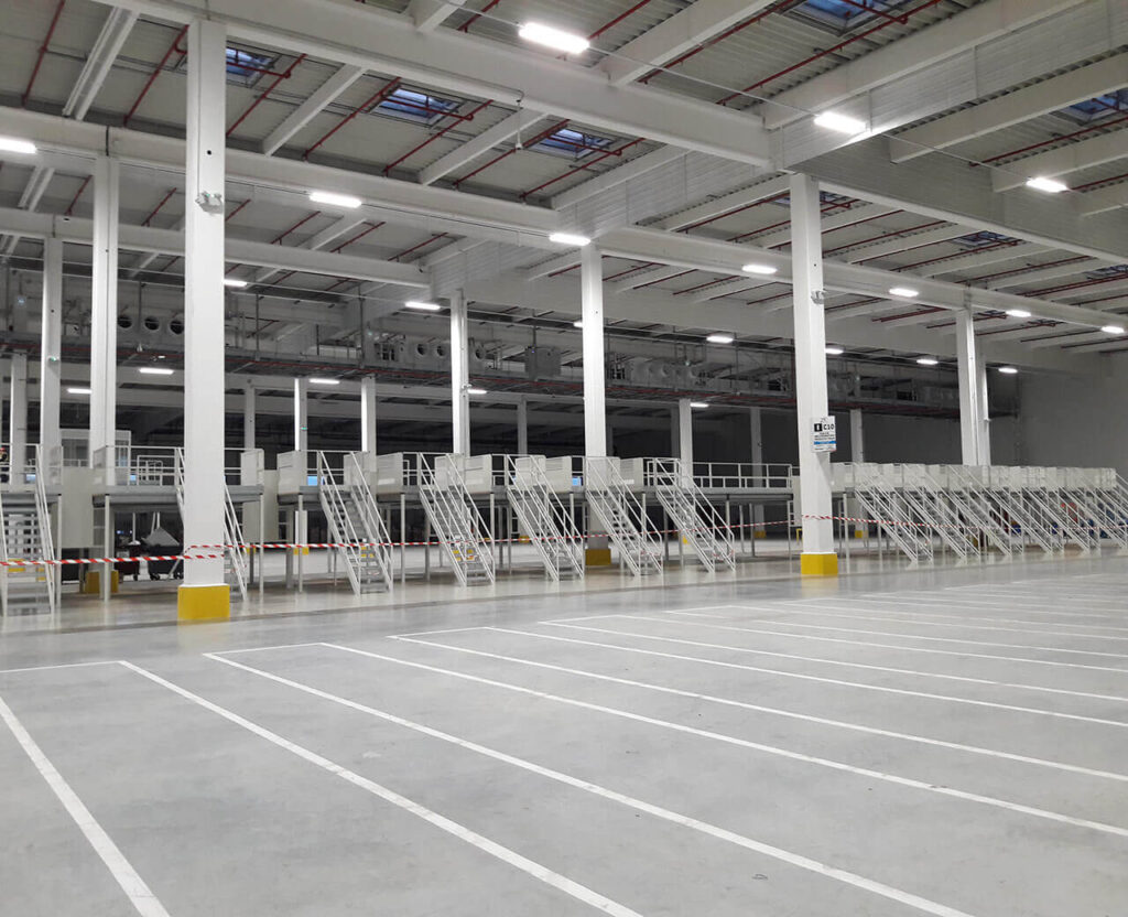 Mezzanine métallique logistique DIPLEX – Fabrication française sur mesure pour entrepôts 2