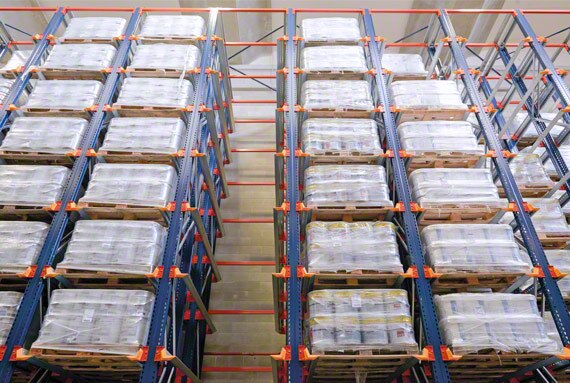 Rack à accumulation – Palettier par accumulation pour stockage haute densité de marchandises homogènes - Image 4