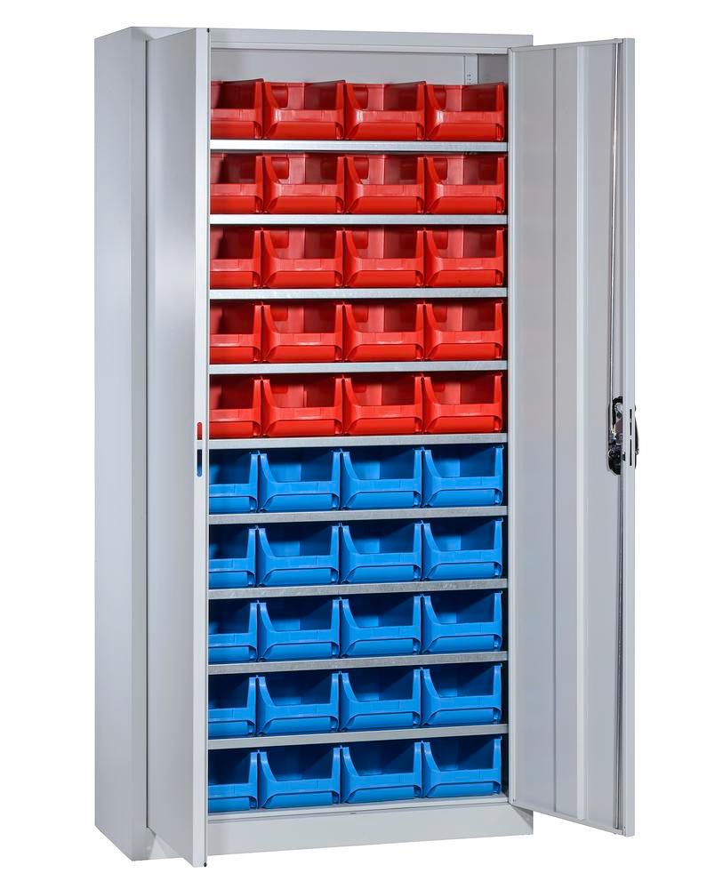 Armoire de rangement vestiaire et armoire à matériel – 40 bacs à bec pro-line A – 1000 x 420 x 1980 mm – acier époxy – neuf 1