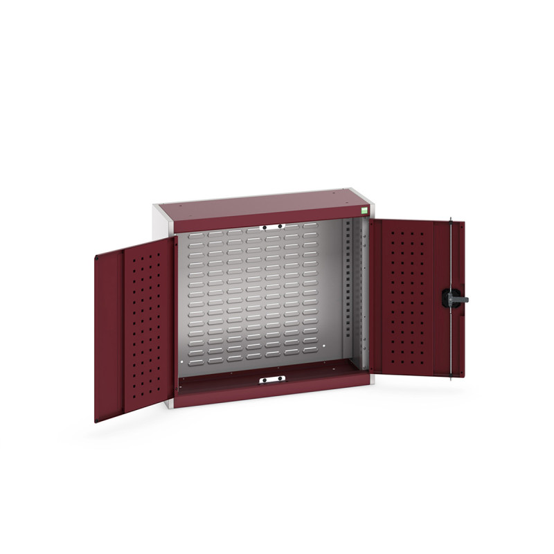 Armoire murale à bacs CUBIO BOTT – Hauteur 700 mm, largeur 800 ou 1050 mm, profondeur 325 mm, 2 portes 4